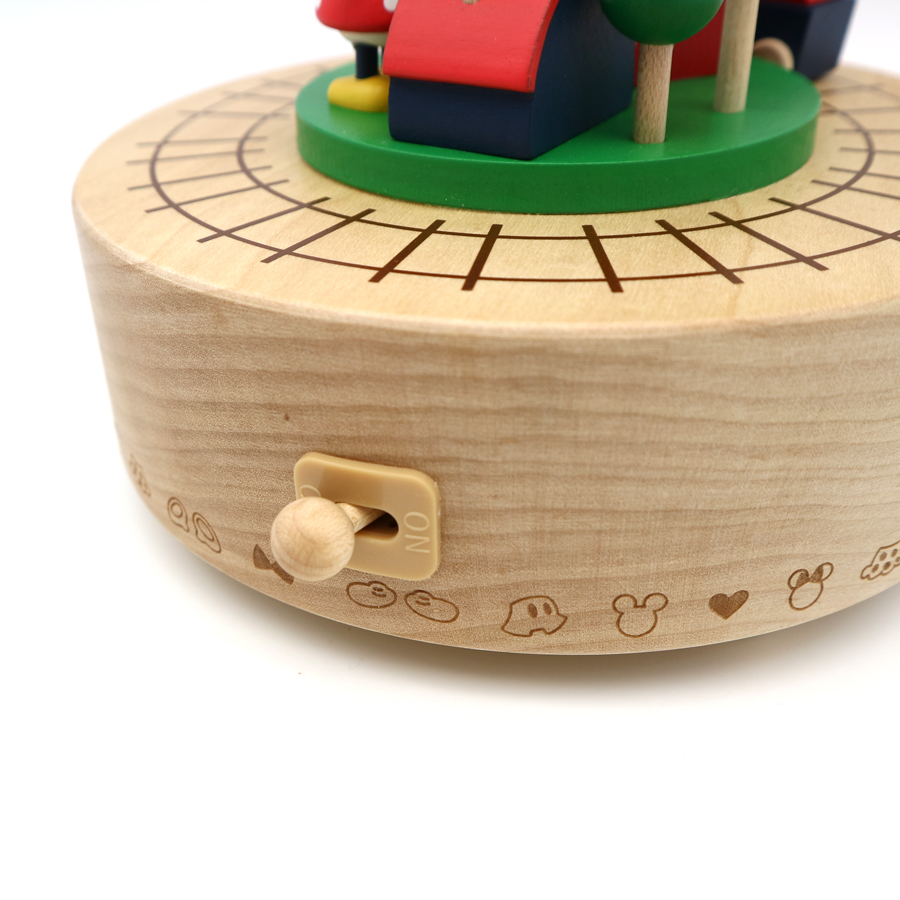 限定 ディズニーストアオリジナル オルゴール ミッキー&プルート 箱