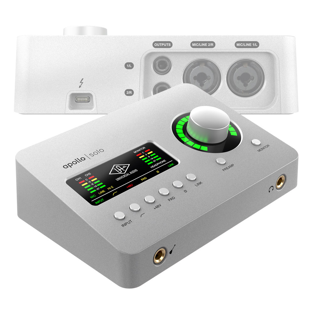 UNIVERSAL AUDIO Apollo Solo Heritage Edition｜ミュージックランドKEY