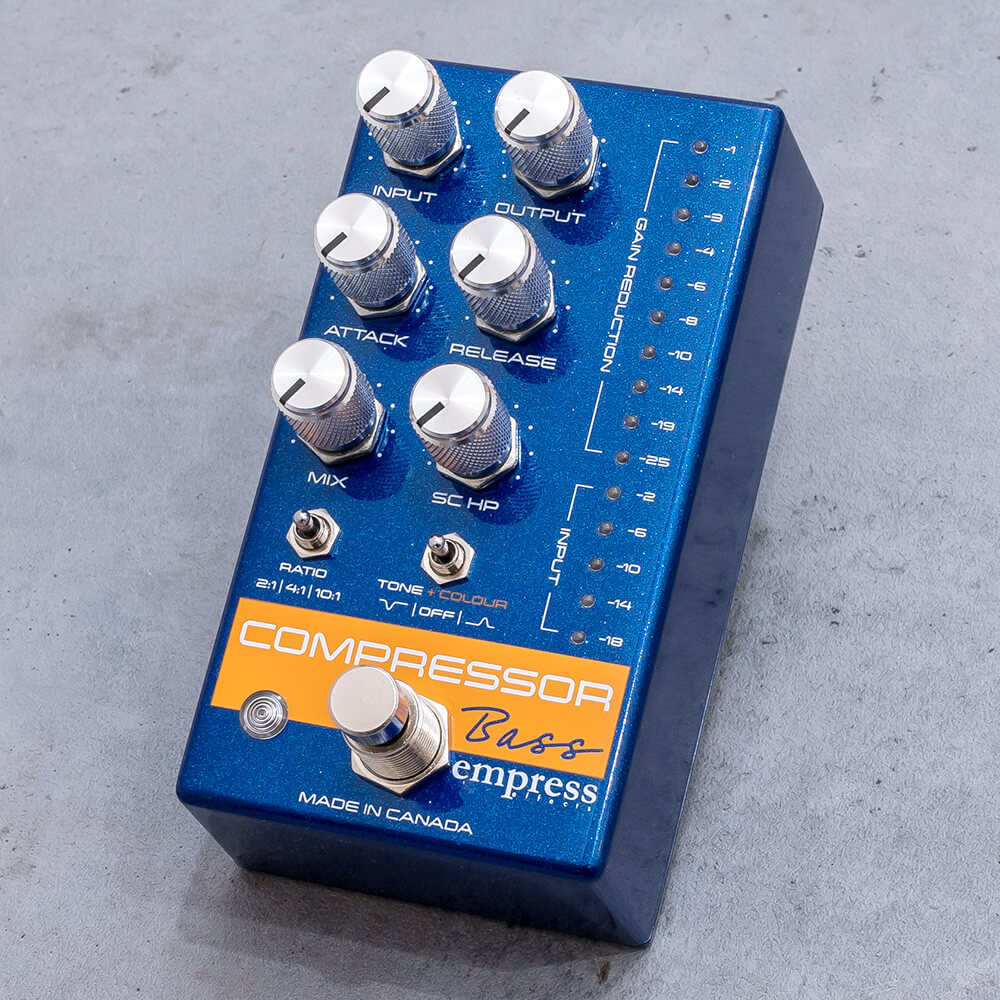 Empress Effects Bass Compressor Blue｜ミュージックランドKEY