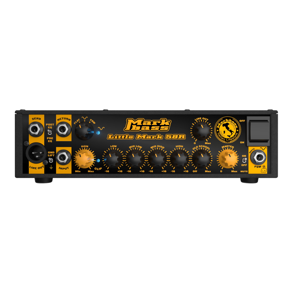 Markbass Little Mark 58R Amp Head [MAK-LM58R]｜ミュージックランドKEY