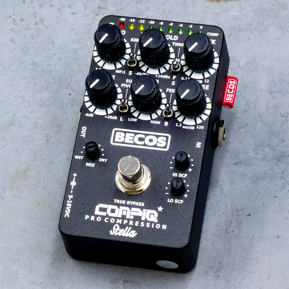 BECOS CompIQ STELLA Pro Compressor MkII｜ミュージックランドKEY