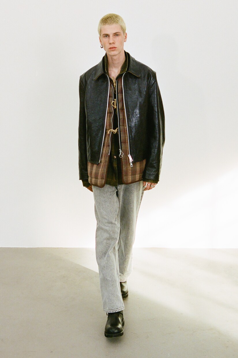 Mini leather blouson jacket in black - Our Legacy | Mytheresa