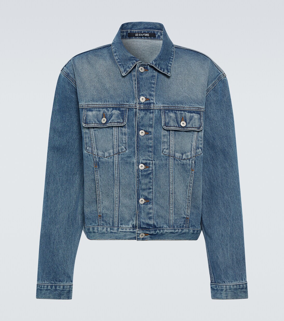 La Veste De-Nîmes denim jacket in blue - Jacquemus | Mytheresa