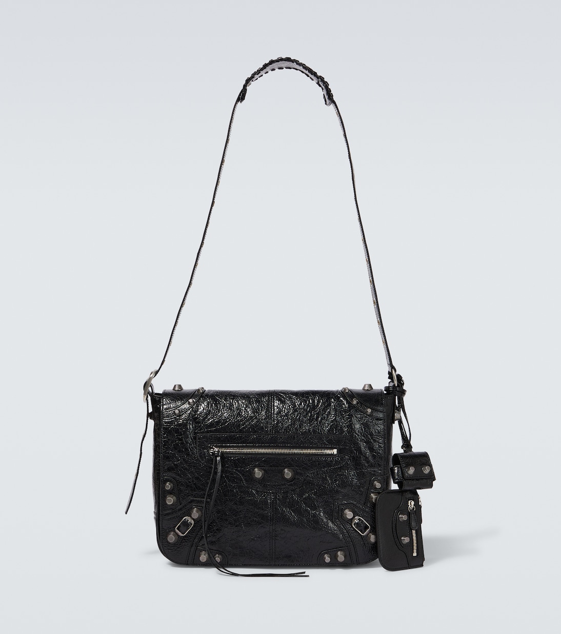 Le Cagole Medium leather shoulder bag in black - Balenciaga
