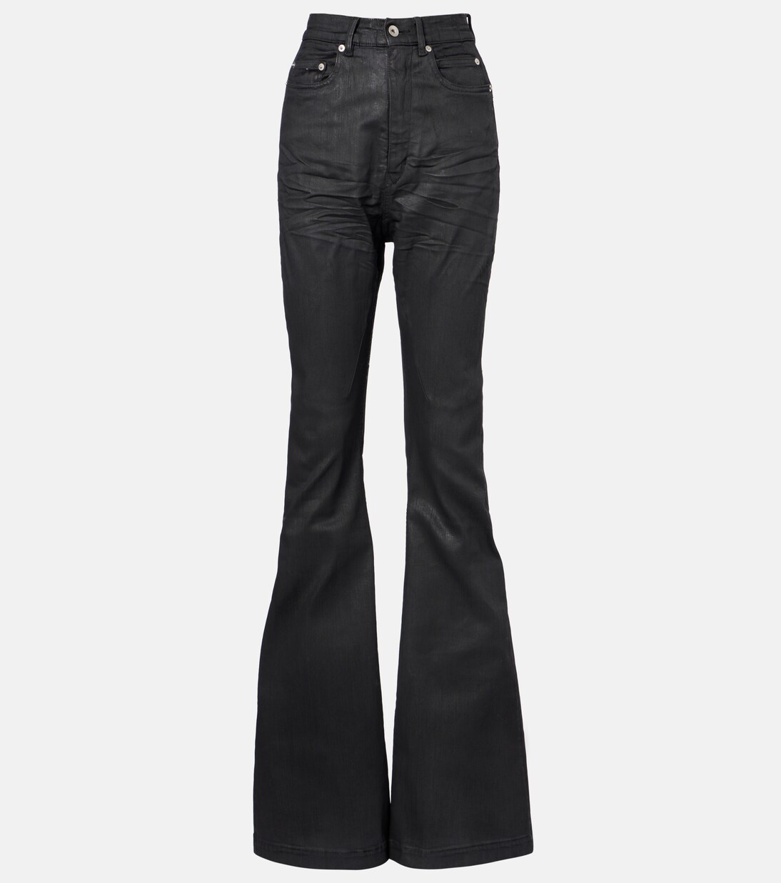 Bolan high-rise bootcut jeans in black - Rick Owens | Mytheresa