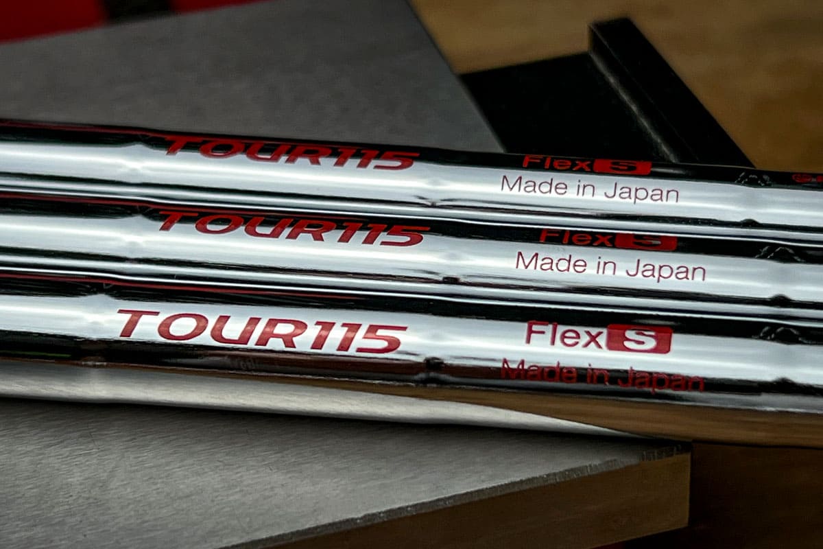 日本シャフトの数量限定モデル「 MODUS³ TOUR115」アイアンシャフトの