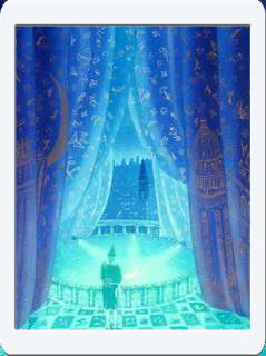 小浦昇の銅版画 サムネイルをクリックして拡大画像へ 青い月 神秘