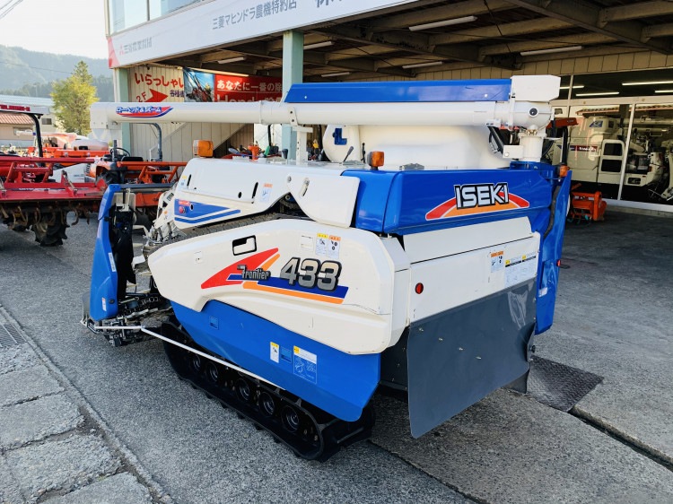 イセキ 中古コンバイン HFC433G-ZKHWCの詳細｜農機具通販ノウキナビ
