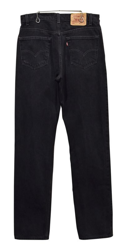 90's【ビンテージ】【LEVI'S】【リーバイス505】505【黒】【デニム