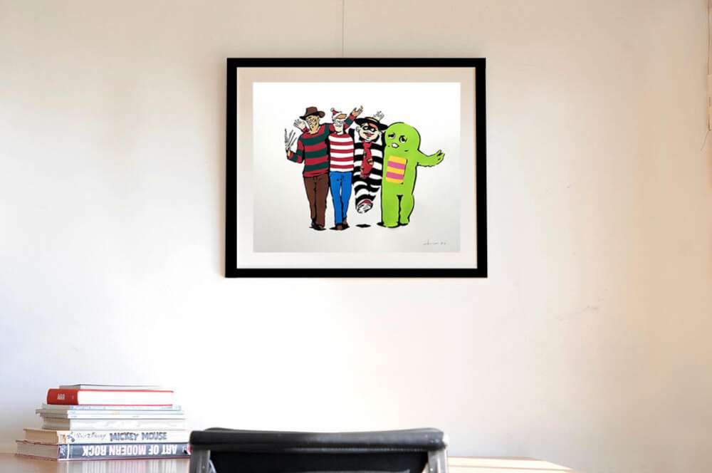 Kurry カリー NO BORDER 11人の喜客 アート NO BORDER 11人の喜客