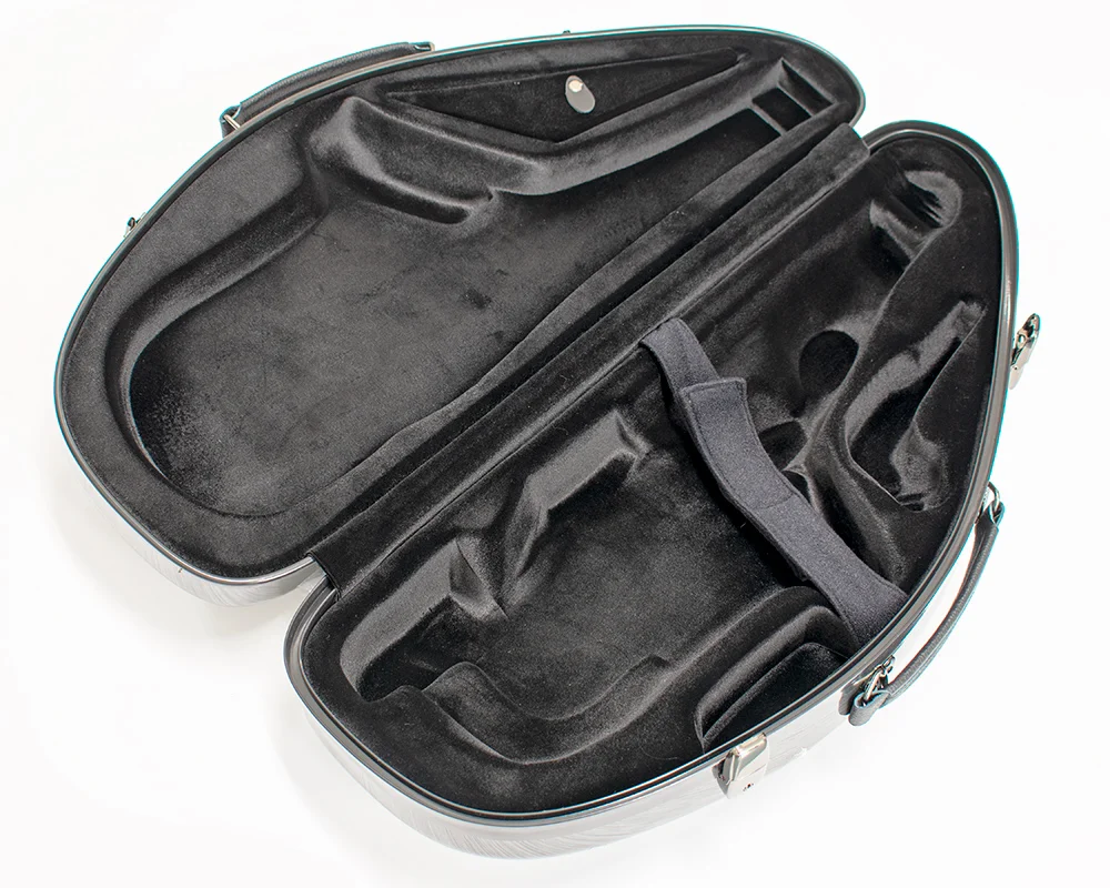 ブラック サックスケース ハードケース ビヴァーチェ製 ブラック