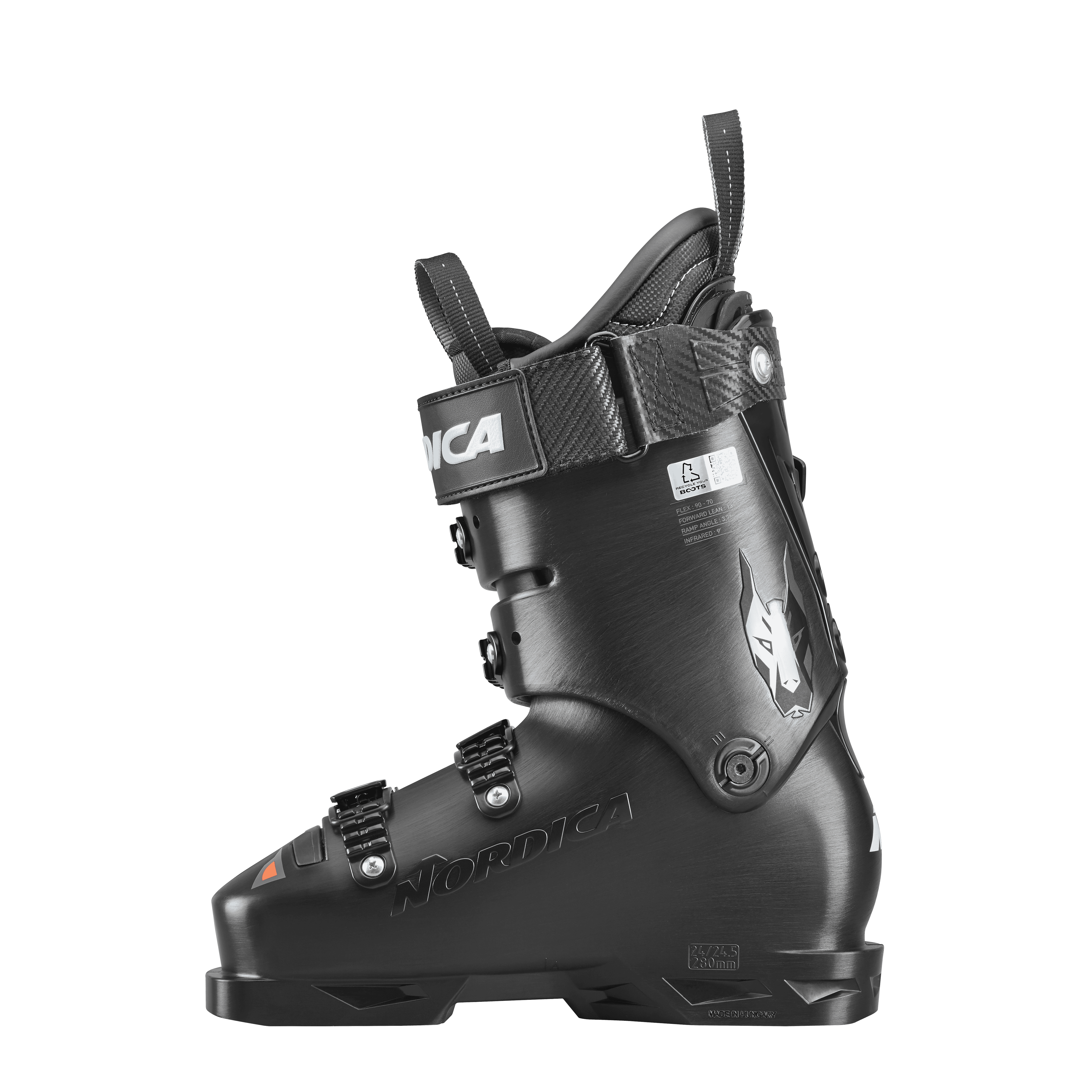 スキー Nordica Dobermann 5-96 Soft L.C. 24.5 Dobermann 5 96 - Soft