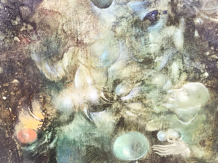 横尾龍彦画額「聖者の暗黒」 | Natsume Books