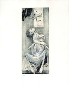 Alphonse Inoue / アルフォンス・イノウエ版画「蔵書票21」 | Natsume