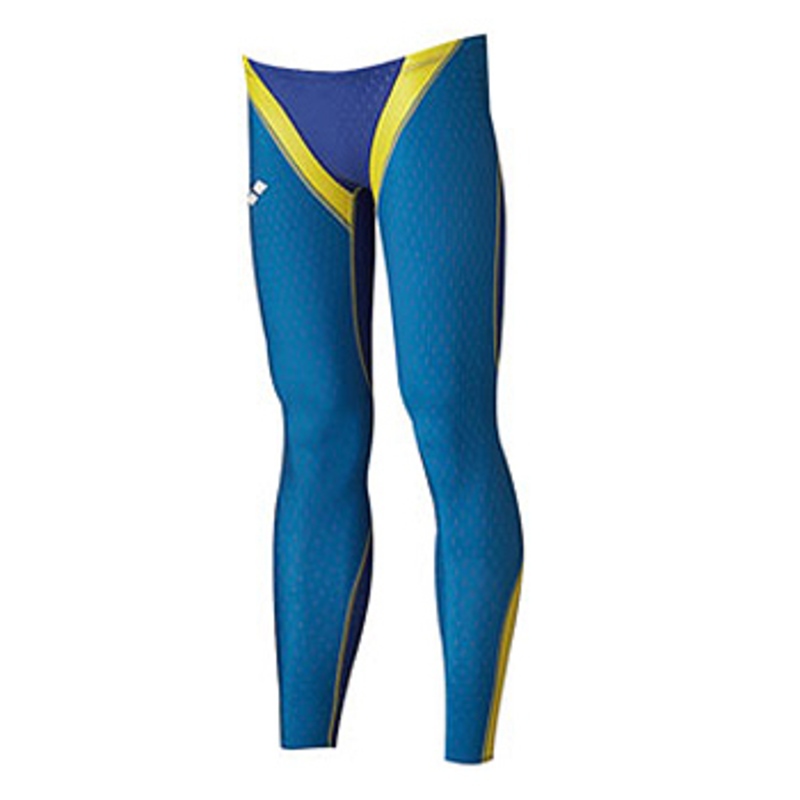 アリーナ ロングスパッツ 競泳水着 Mサイズ ARN-6000W エールブルー