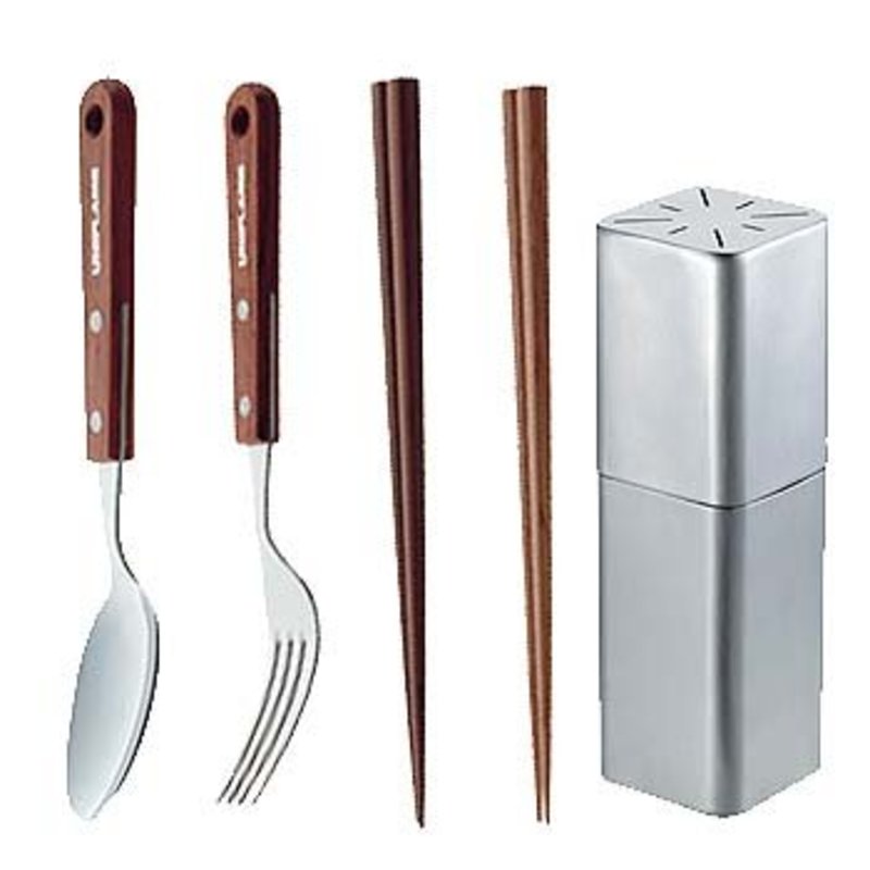 ユニフレーム(UNIFLAME) カトラリー&ケースセット 662359｜アウトドア