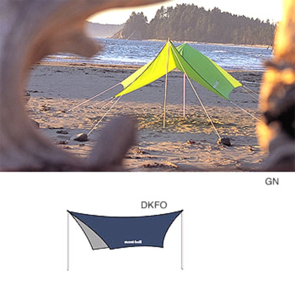 モンベル(montbell) ミニタープHX 1122297｜アウトドア用品・釣り具