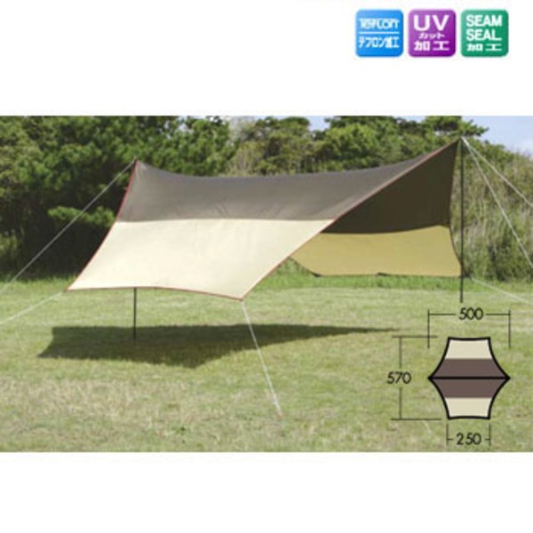 ogawa(キャンパルジャパン) フィールドタープヘキサST 3332
