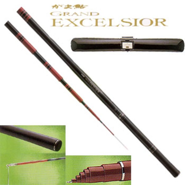 ☆程度良好☆がまかつ がま鮎 EXCELSIOR 引抜荒瀬90/エクセルシオ