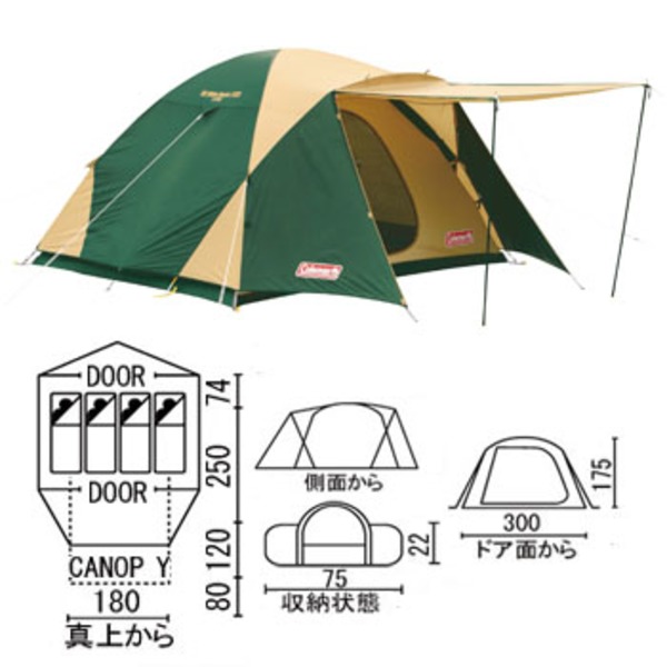 Coleman(コールマン) BCワイドドーム/325 170T16350J｜アウトドア用品