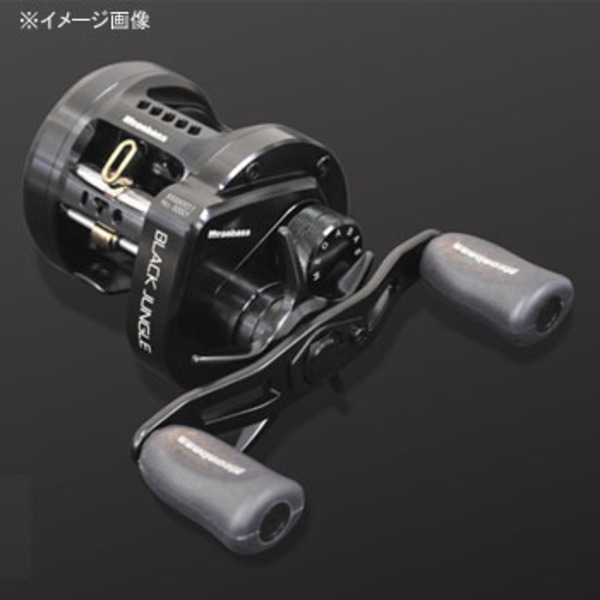 希少廃盤品 Megabass BLACK JUNGLE リール 右ハンドル 希少廃盤品