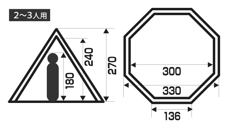 Hilander(ハイランダー) ワンポールテント300 HCA2019｜アウトドア用品