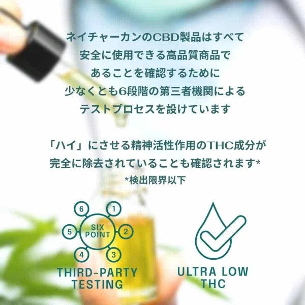 NATURECAN CBDオイル ユズフレーバー 40% 30ml