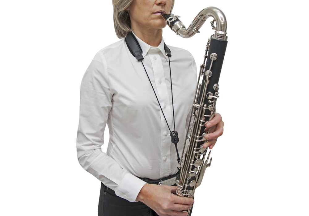 BG バスクラリネットストラップ レザー C50｜ 管楽器専門店 永江楽器