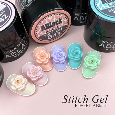 TAT - ICE GEL - A BLACK アイシング ステッチジェル