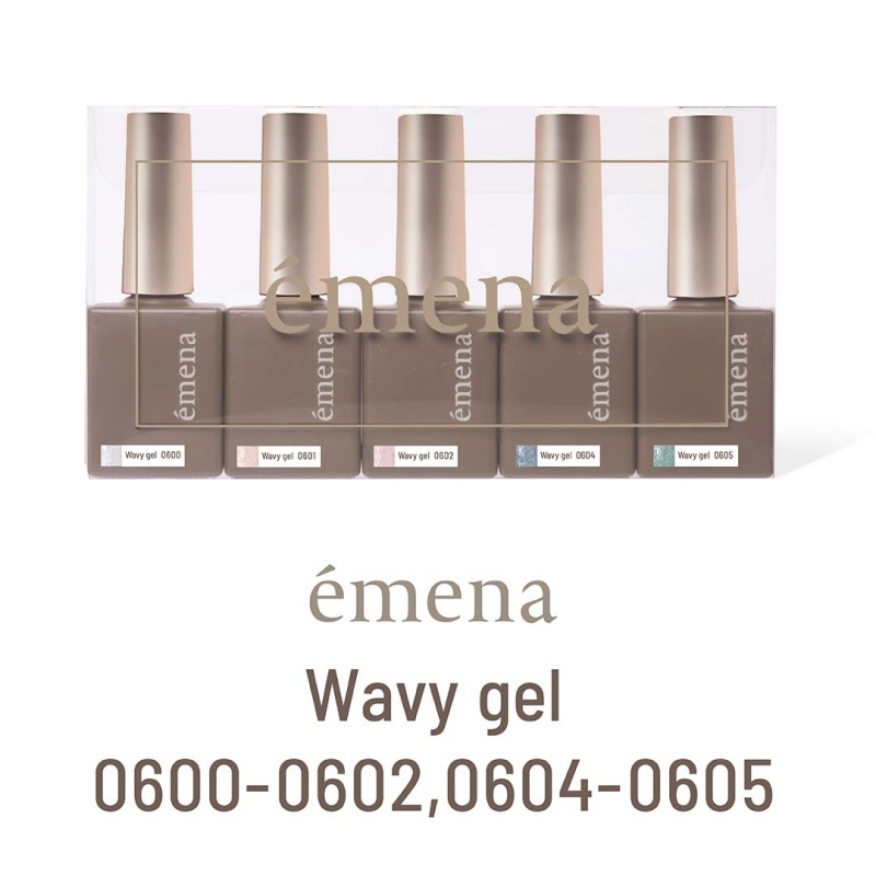 TAT - emena - Wavy gel 5色セット