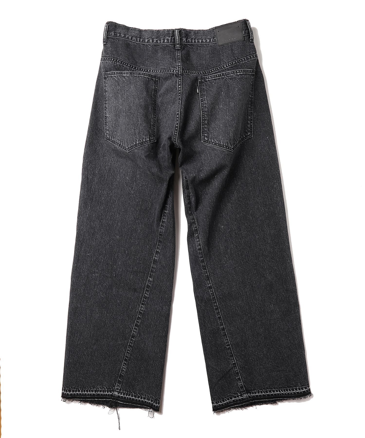 JIEDA - 3D BAGGY DENIM/BLACK | NapsNote
