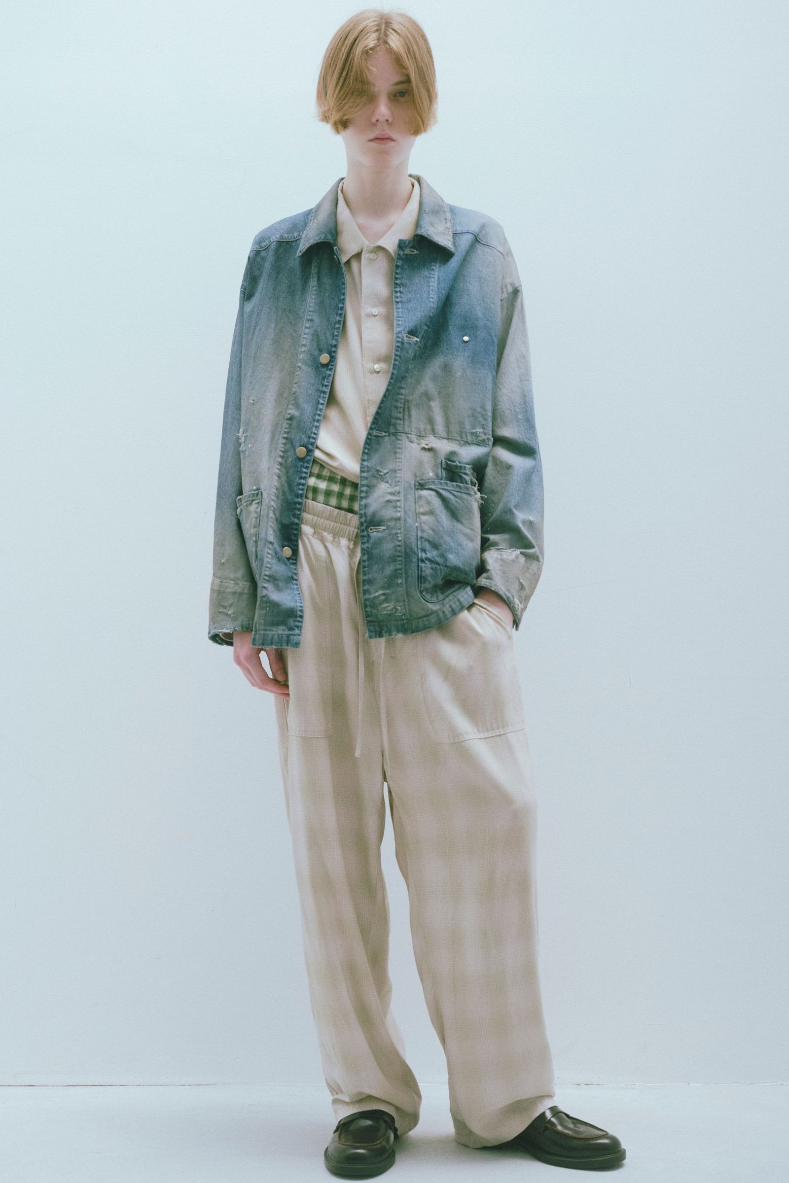 ANCELLM - DENIM COVERALL | INDIGO | カバーオール | NapsNote