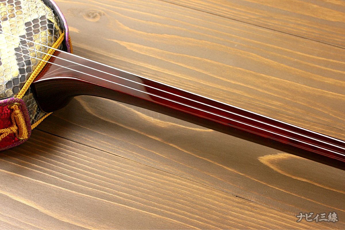 三線・本紫檀・棹のみ 三線・紫檀製三線・本紫檀製棹のみ・真壁型・幻