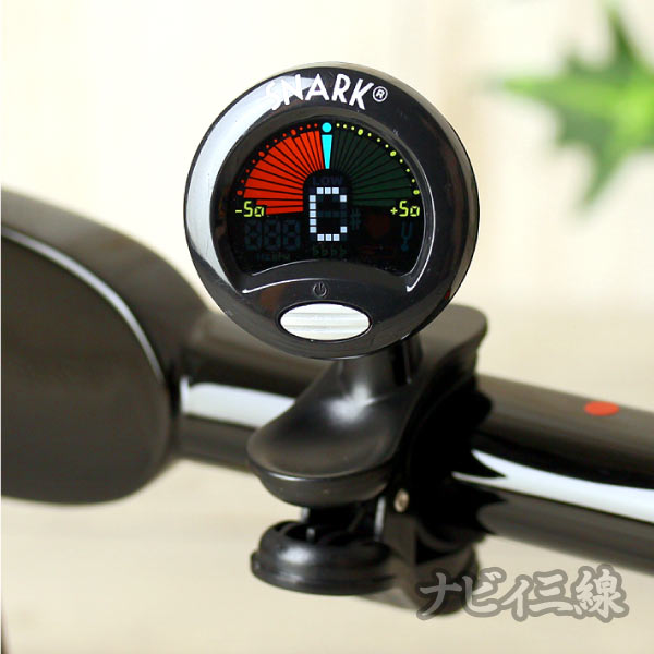 クリップチューナーSNARK｜丸型のクリップ式チューナーです｜三線専門