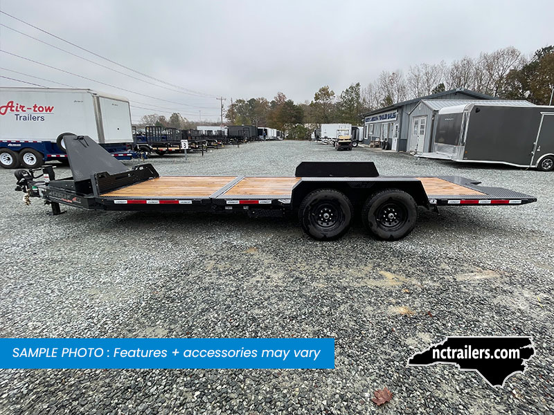 2025 Horizon ETZ 7x22 Equipment Trailer 60/40 Tilt 15K GVWR - On