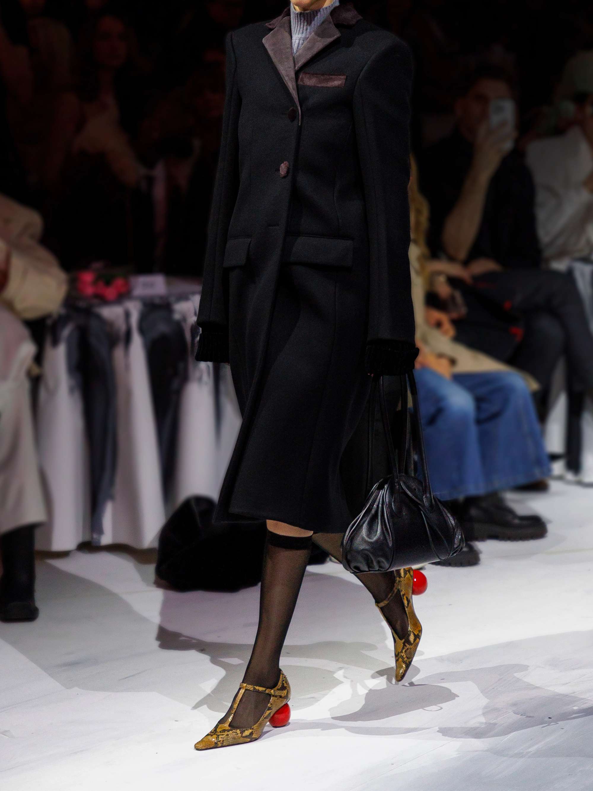 MARNI Embroidered calf hair and suede-trimmed wool coat | NET-A-PORTER