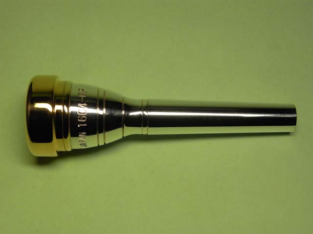 トランペットマウスピース （リムYAMAHA16 カップ Bach 1C