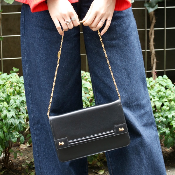 CELINE セリーヌ ホースキャリッジ ショルダーバッグ クラッチ 2way