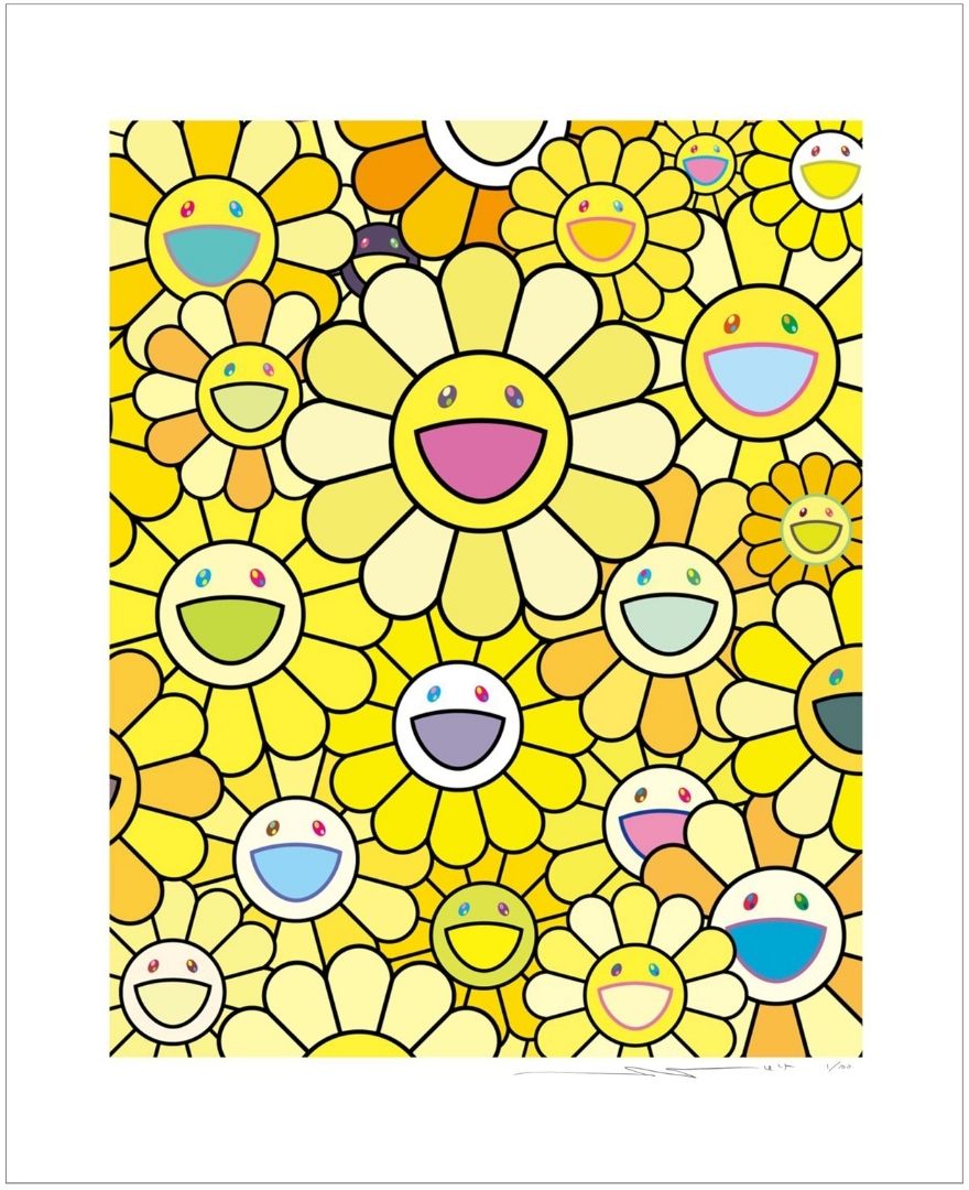 Takashi Murakami - Four new Flower prints - New Art Editions