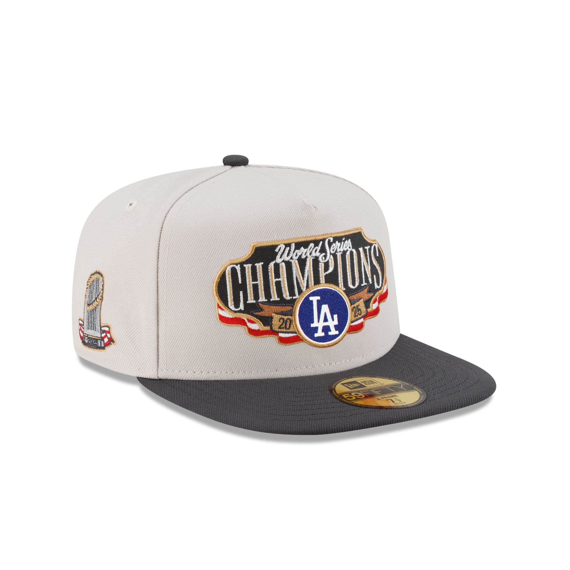 Los Angeles Dodgers 2025 World Series Champions 59FIFTY A-Frame
