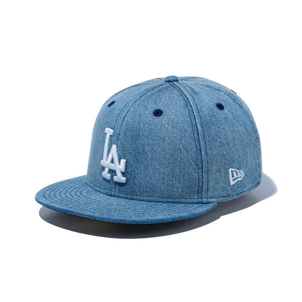 59FIFTY ロサンゼルス・ドジャース ウォッシュドデニム × ホワイト