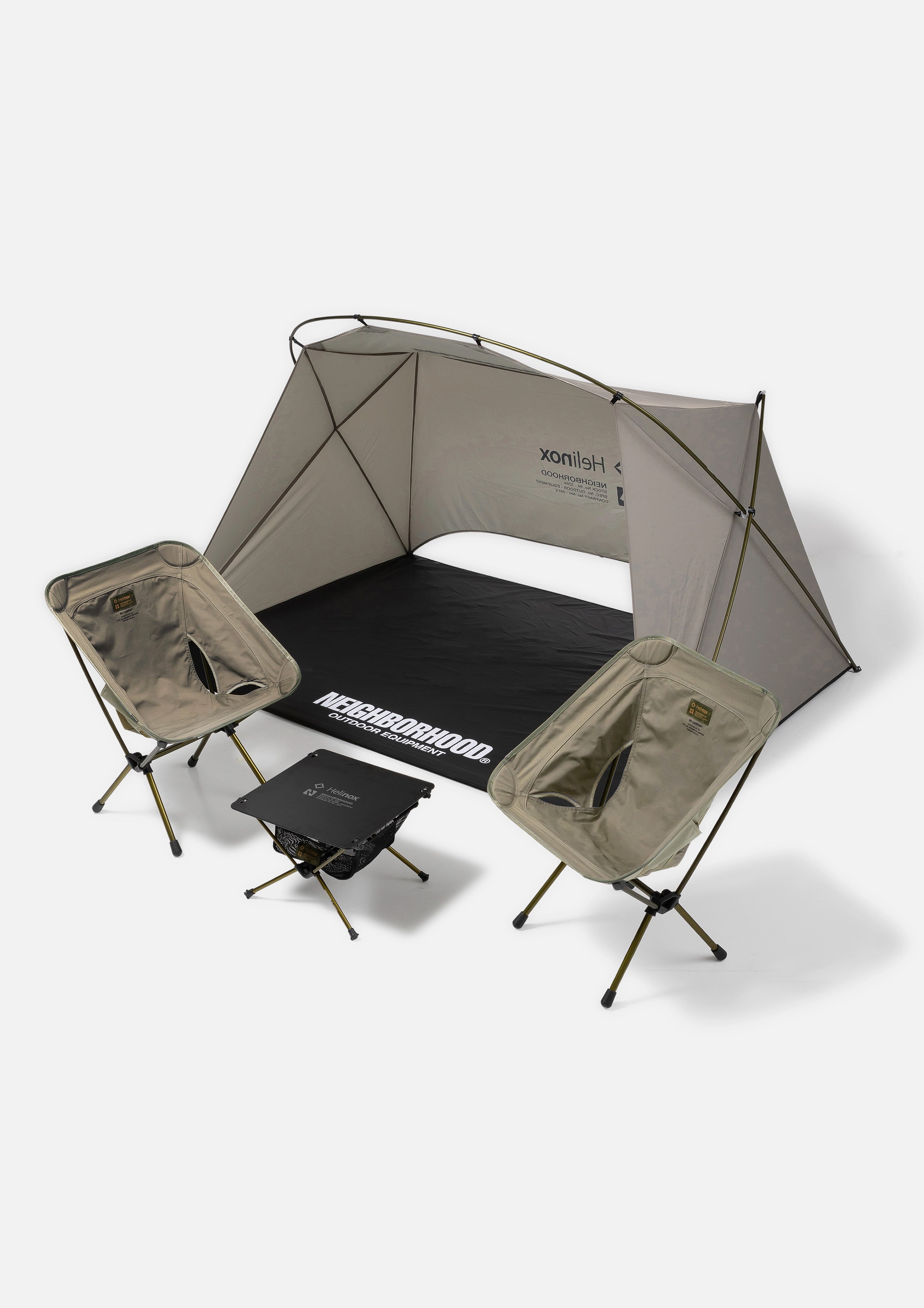 テーブル・チェア・ハンモック CAFE TABLE NEIGHBORHOOD HELINOX