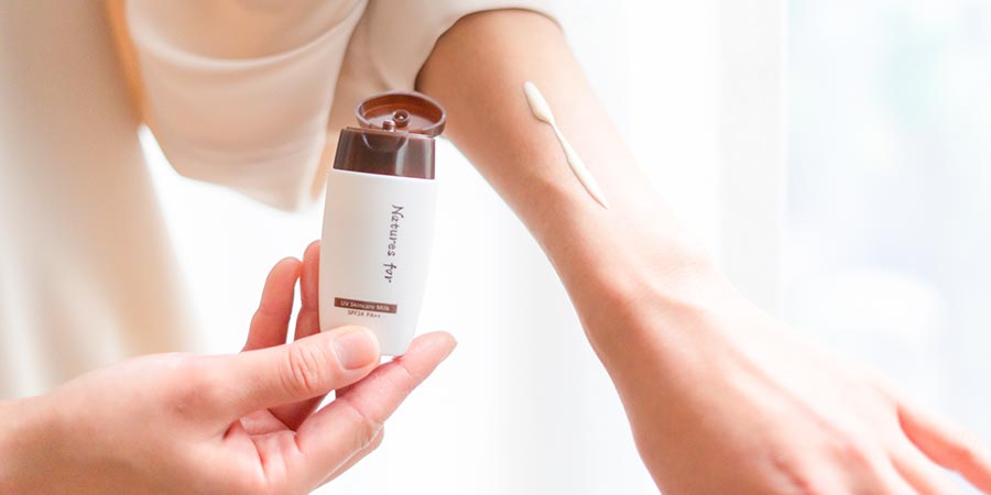 Natures for UVスキンケアミルク 30mL/SPF24・PA++（日焼け止め）