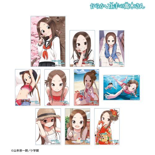 からかい上手の高木さん トレーディング カラーイラストアクリルカード