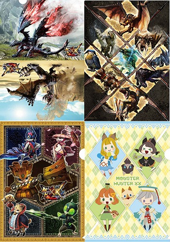 モンスターハンターダブルクロス A4クリアファイルセット グッズ - Neowing