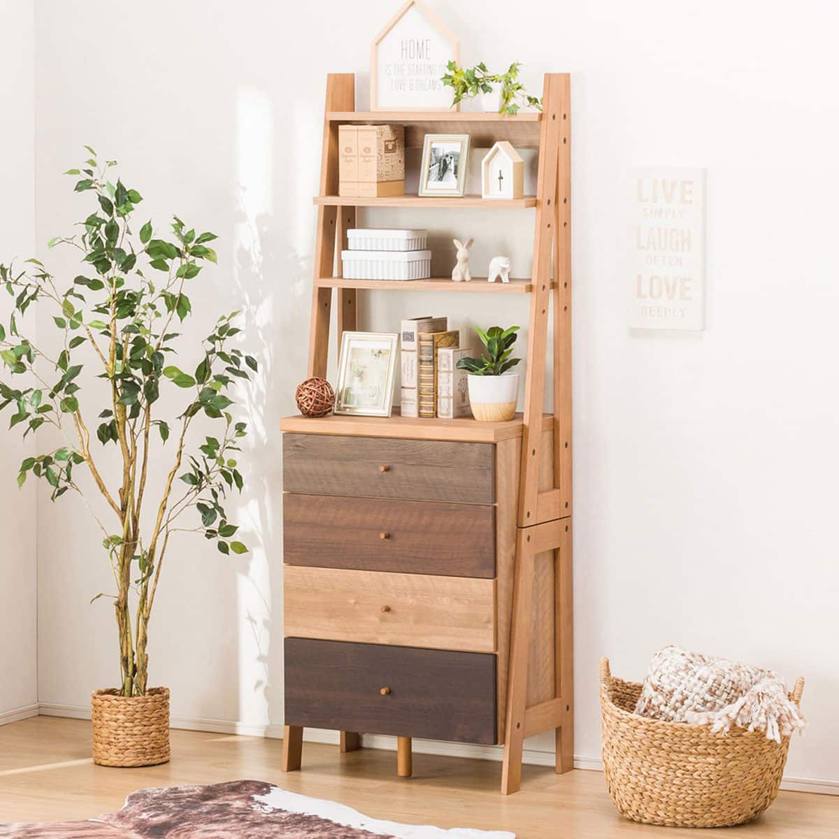 チェストラック(ランダム2 60 LBR) | ニトリネット【公式】 家具