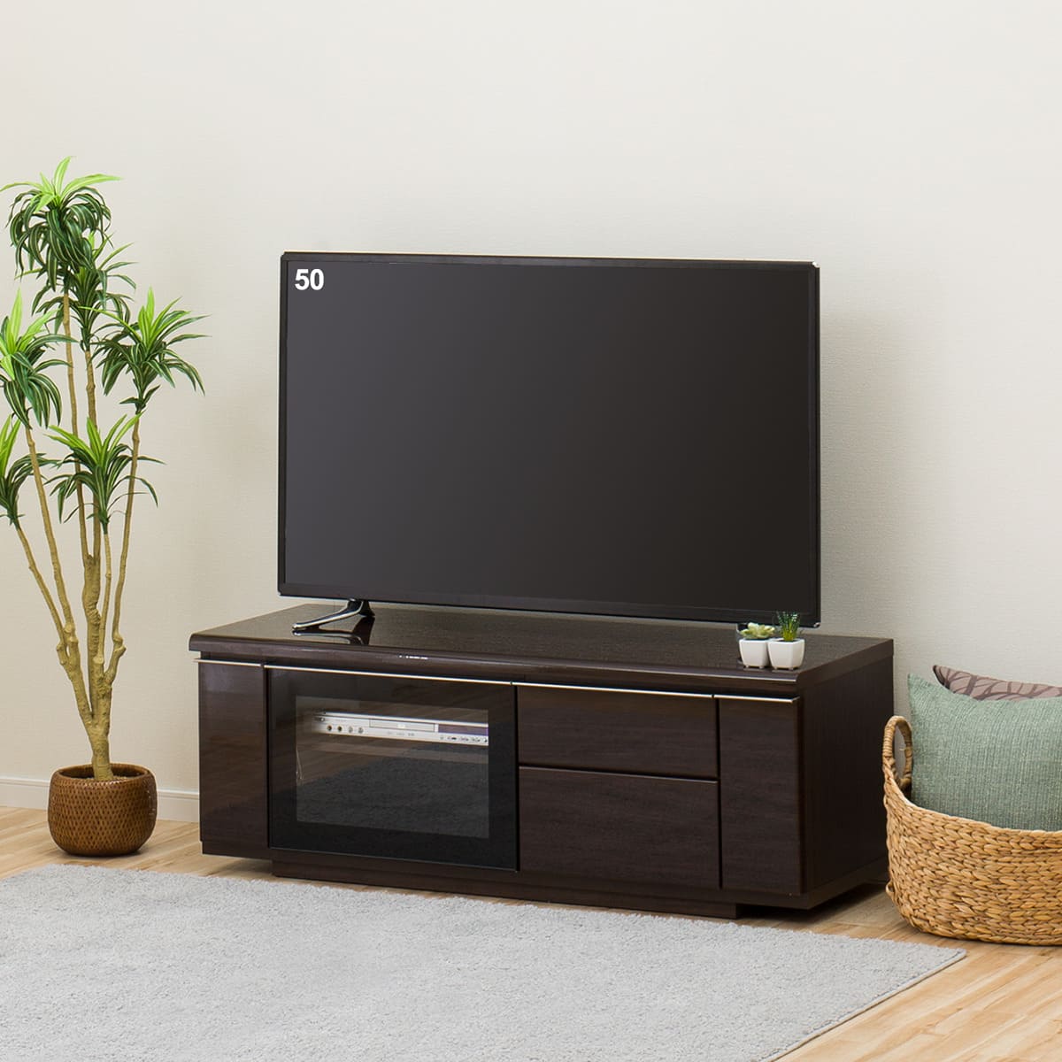 テレビ台(ローボードポスティア 125 DBR) | ニトリネット【公式】 家具