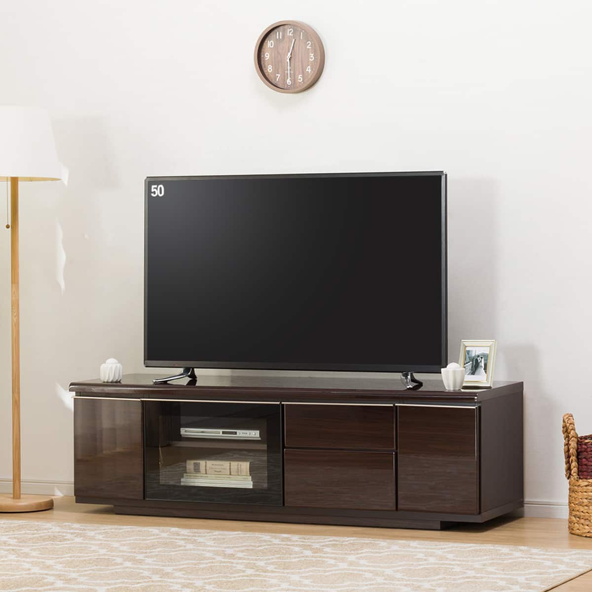 テレビ台(ローボードポスティア 150 DBR) | ニトリネット【公式】 家具