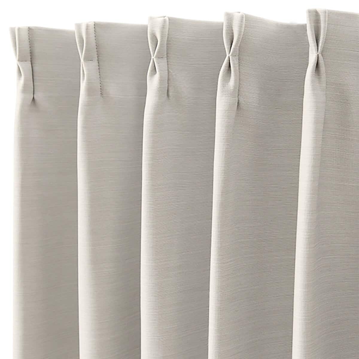 遮光3級・防炎・50サイズカーテン(パレット3 グレー 100X110X2