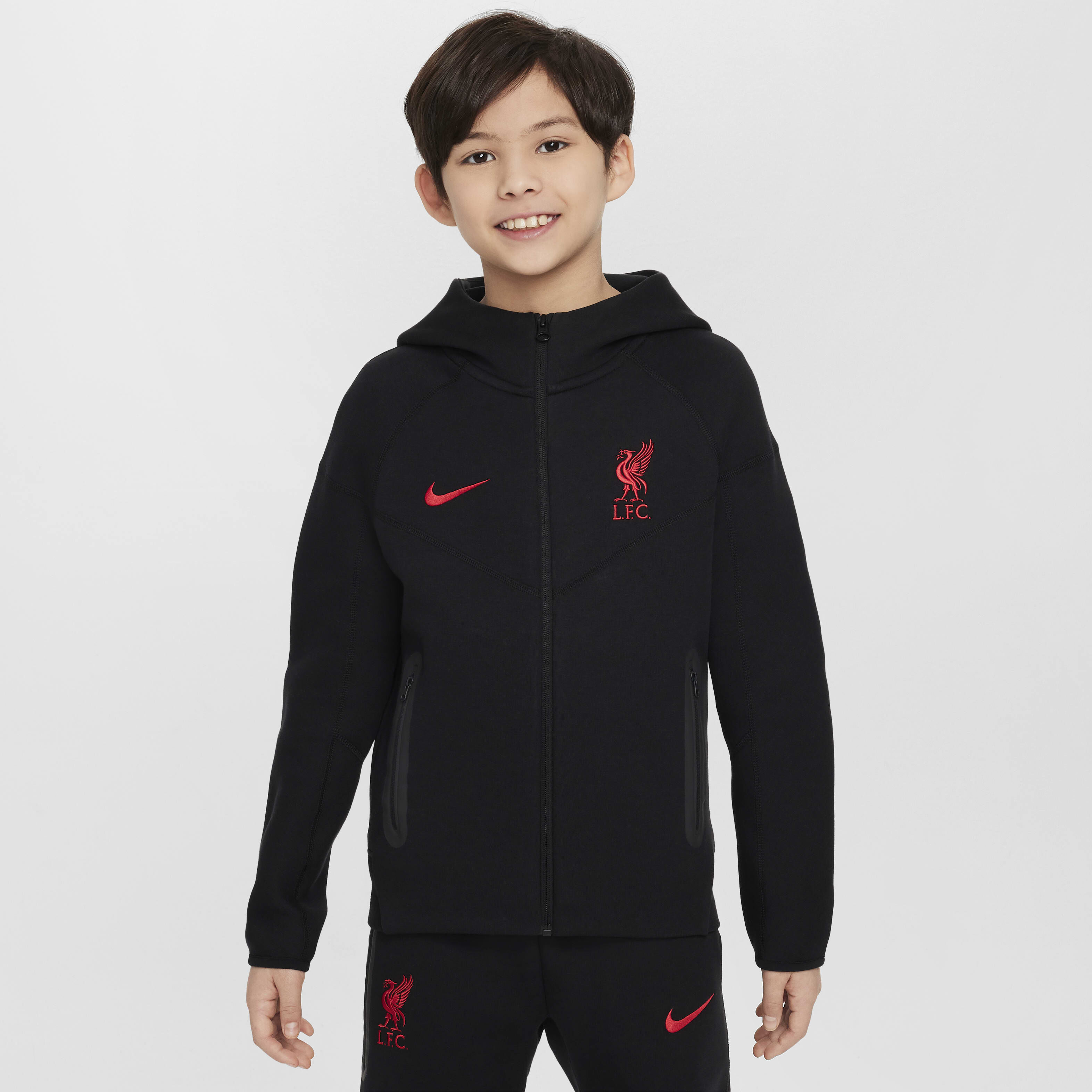Buy Liverpool F.C. Tech Fleece Older Kids' (Boys') Nike Football